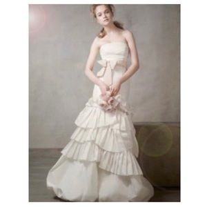 White by Vera Wang wedding dress